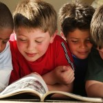 boys reading